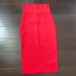 Bebe midi skirt